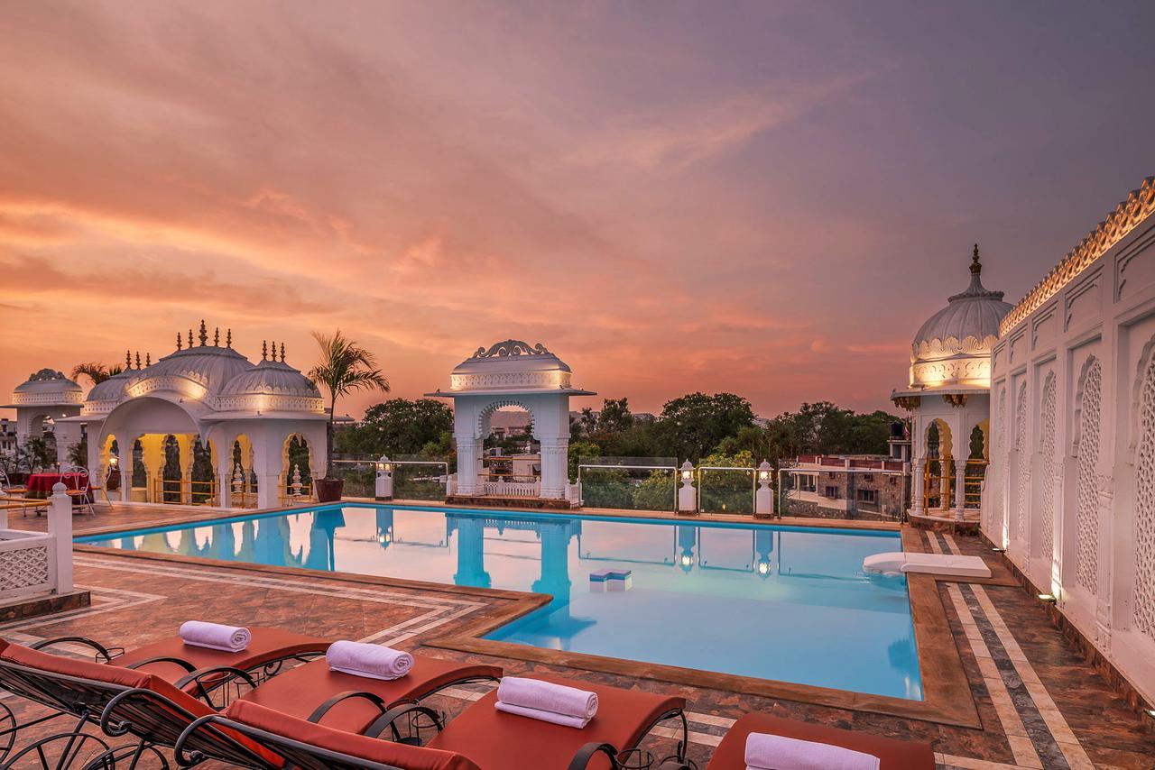 Hotel Rajasthan Palace Джапур Экстерьер фото